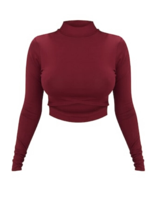 BLUZA BURGUNDY