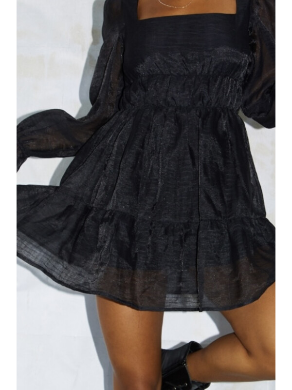 ROCHIE CU MÂNECĂ LUNGĂ PUFF