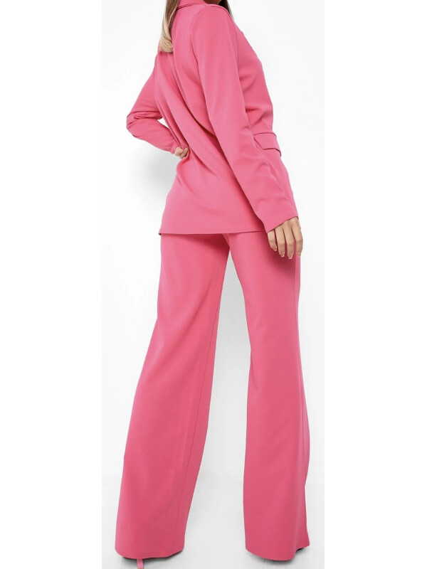 Blazer relaxat și  pantaloni largi