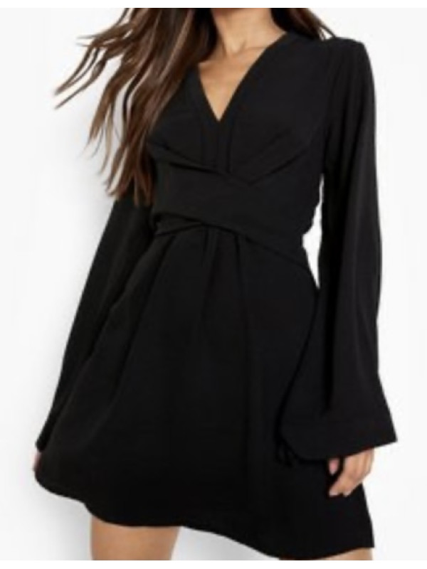 Rochie mini evazata Boohoo