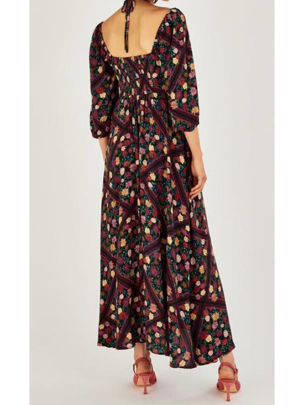 Rochie midi Sanvi cu imprimeu