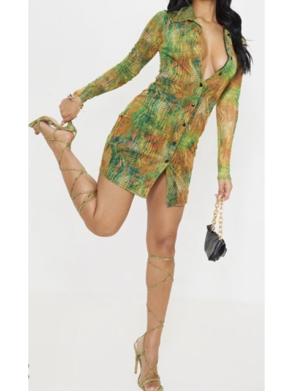 ROCHIE CAMASĂ MULTI ȘARPE 