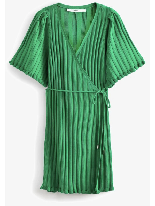 ROCHIE VERDE DIN TRICOT 