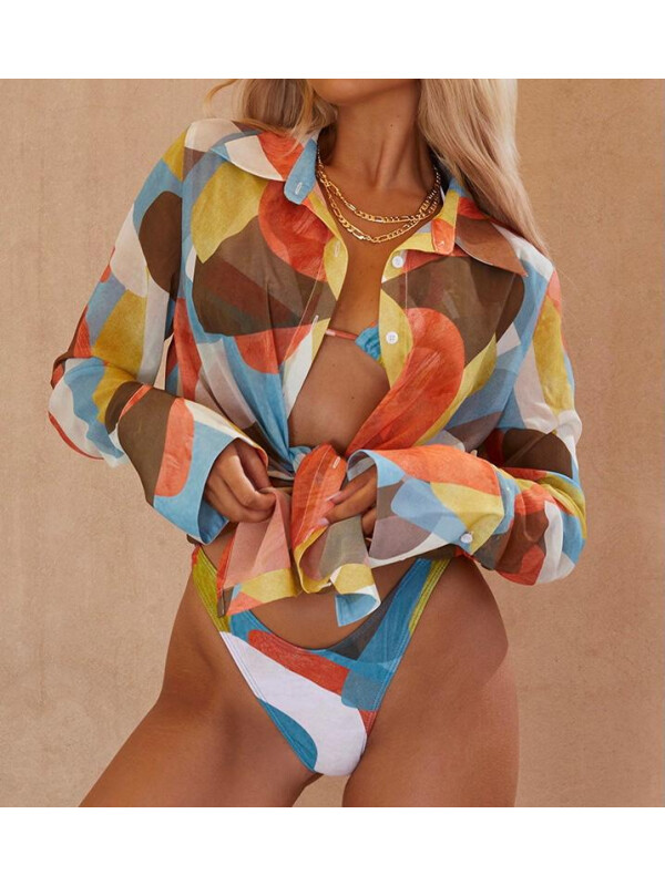 CĂMAȘĂ MULTICOLOR