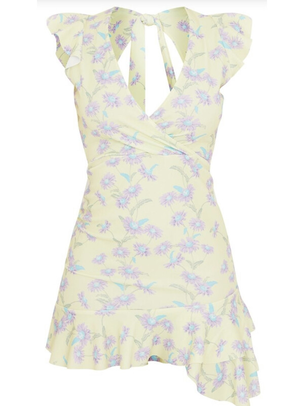 ROCHIE BODYCON GALBEN 