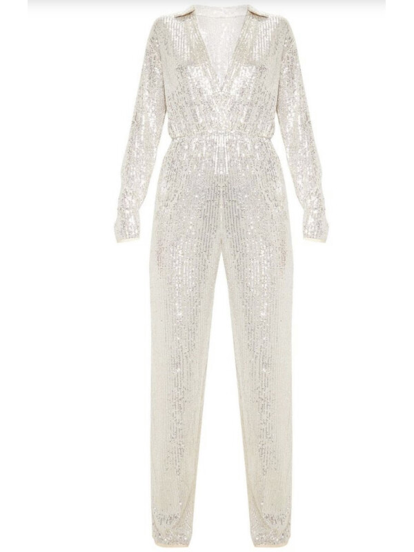 SALOPETA CU MÂNECA DIN PAIETE 