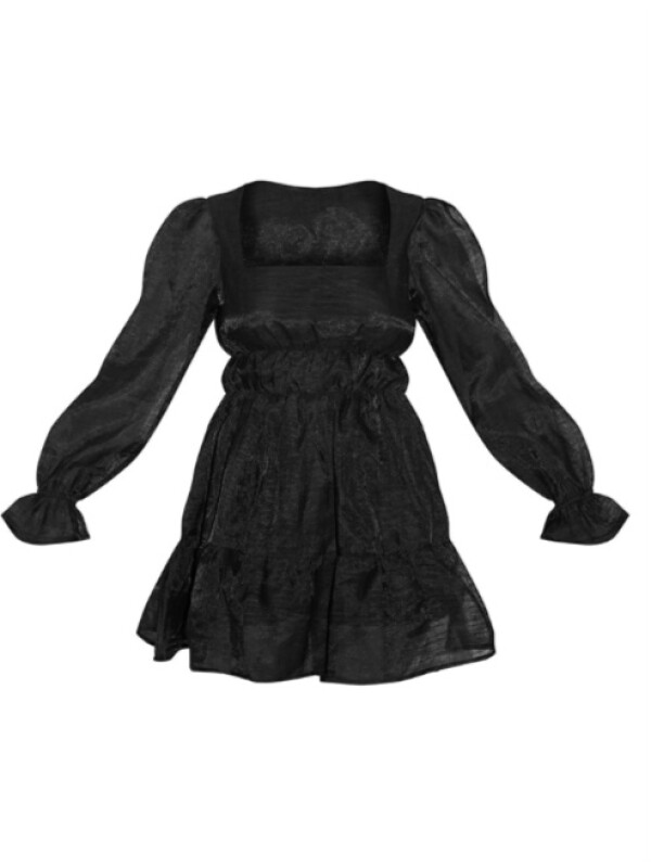 ROCHIE CU MÂNECĂ LUNGĂ PUFF