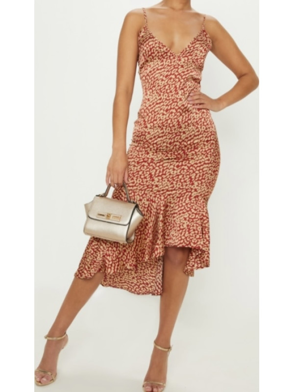 ROCHIE MIDI LEOPARD CU TIV 