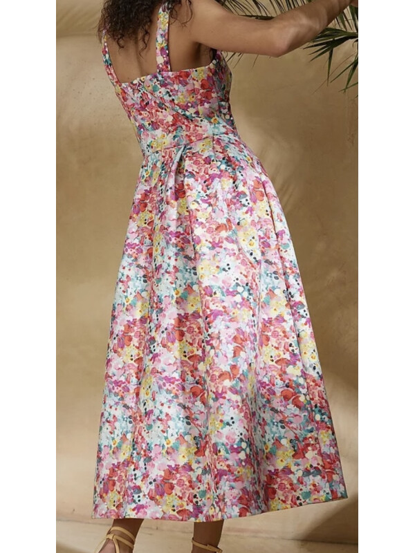  Rochie midi cu detaliu corset Oasis