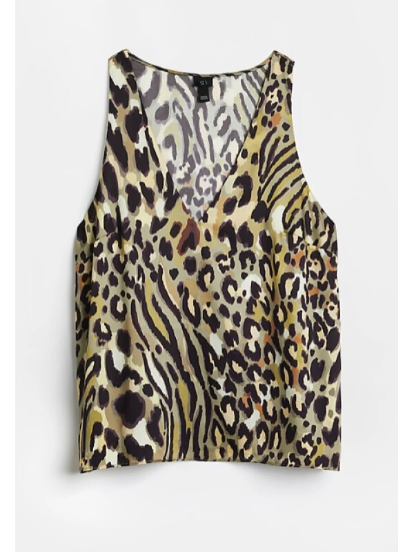TOP ANIMAL PRINT