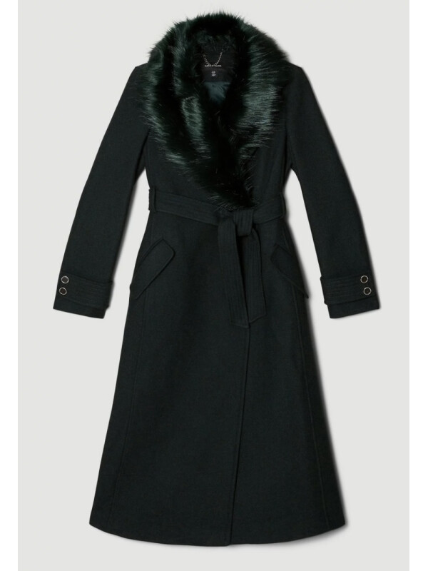 PALTON ITALIAN CU GULER DIN BLANA ARTIFICIALA 