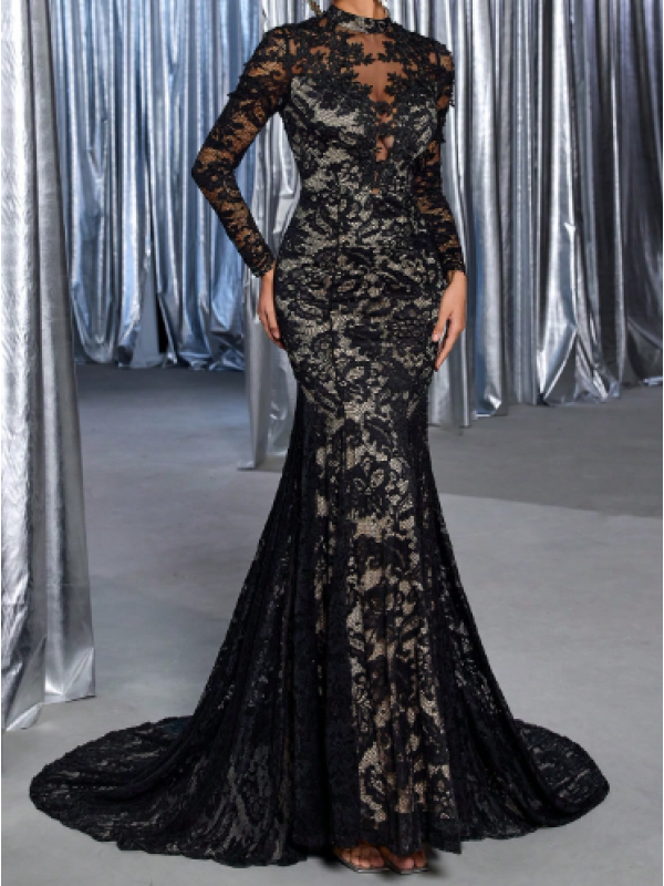 Rochie elegantă și luxoasă, model sirenă,