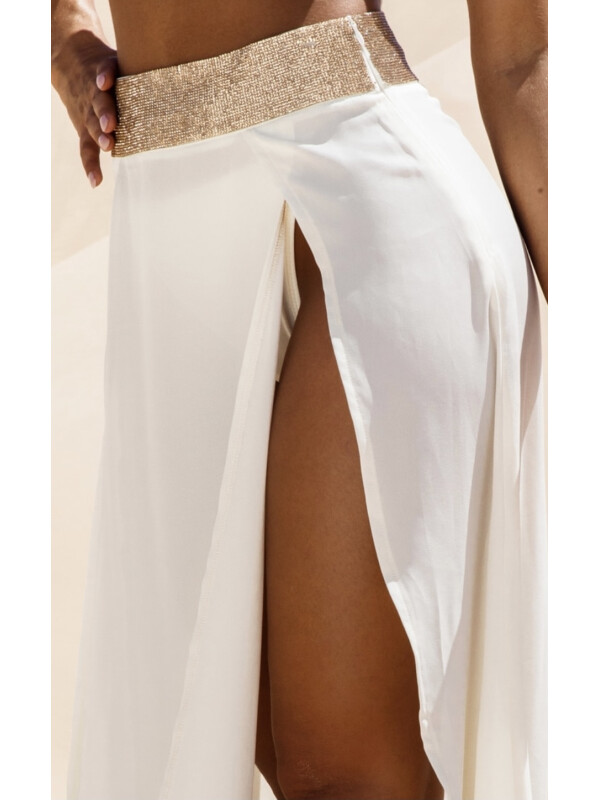 FUSTA DE PLAJĂ CREM