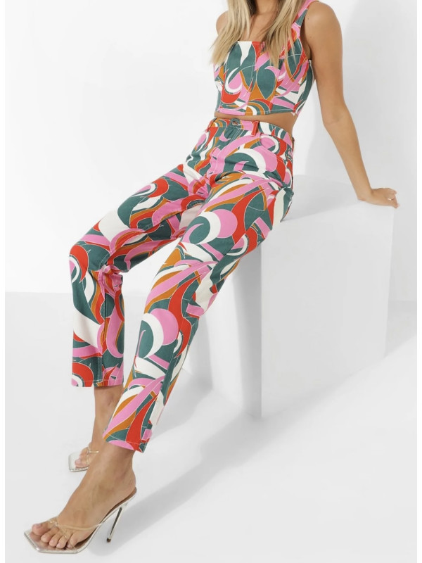 BLUGI BOYFRIEND CU IMPRIMEU ABSTRACT   