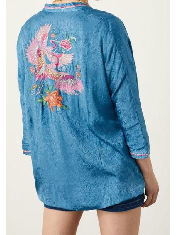 Kimono Bella decorat cu detalii strălucitoare