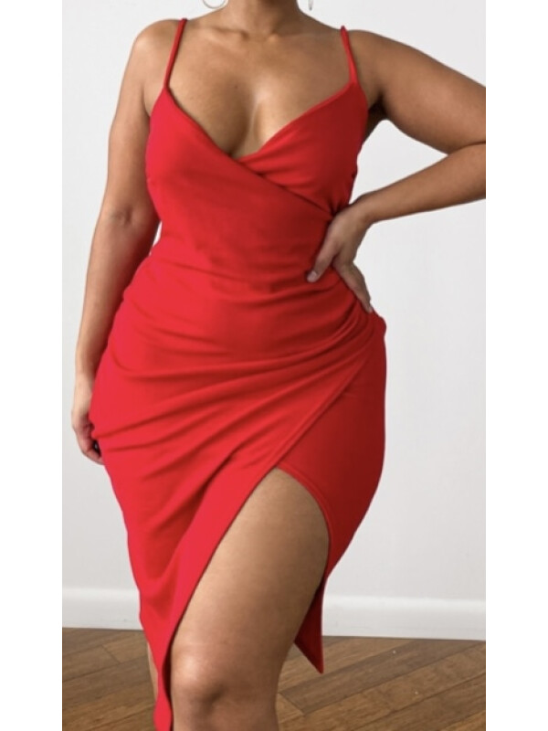 PLUS ROCHIE MIDI LAURIELL RED 