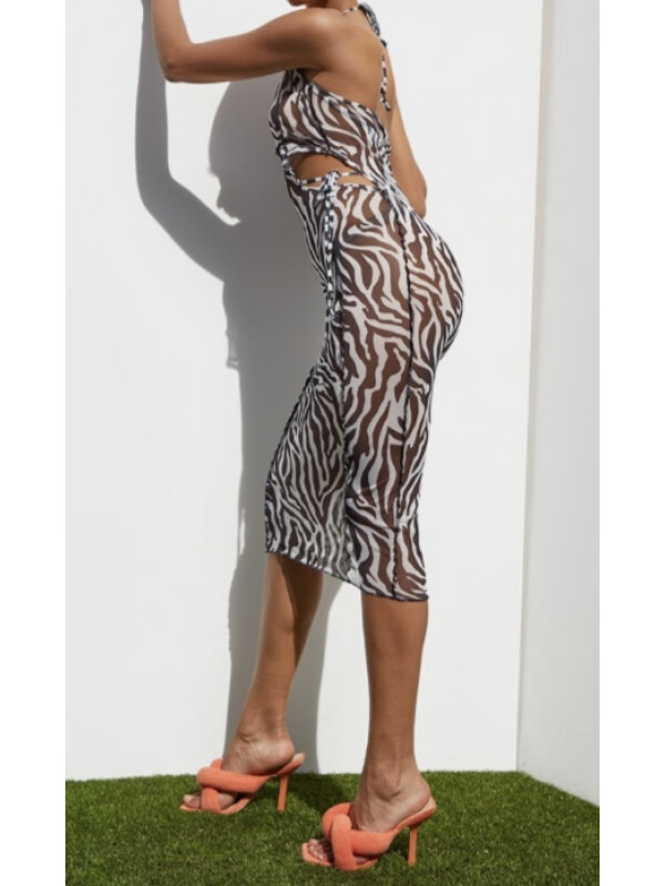 ROCHIE MIDI CU CUSATURA OVERLOCK