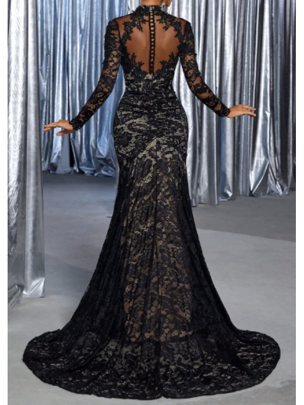 Rochie elegantă și luxoasă, model sirenă,