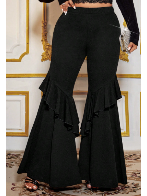 Pantaloni evazați exagerați, 