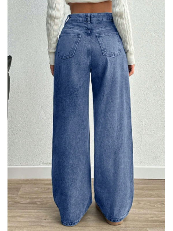 Blugi mici, cu talie înaltă 