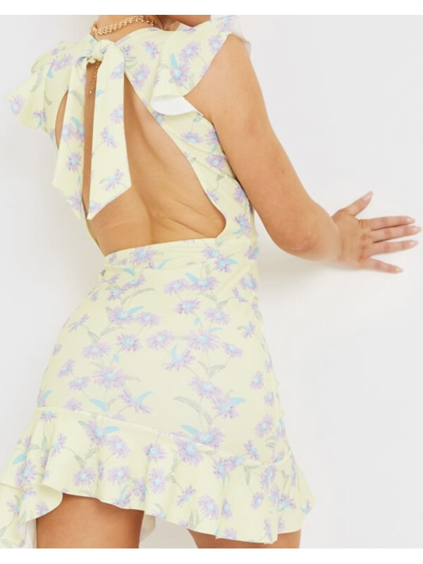 ROCHIE BODYCON GALBEN 