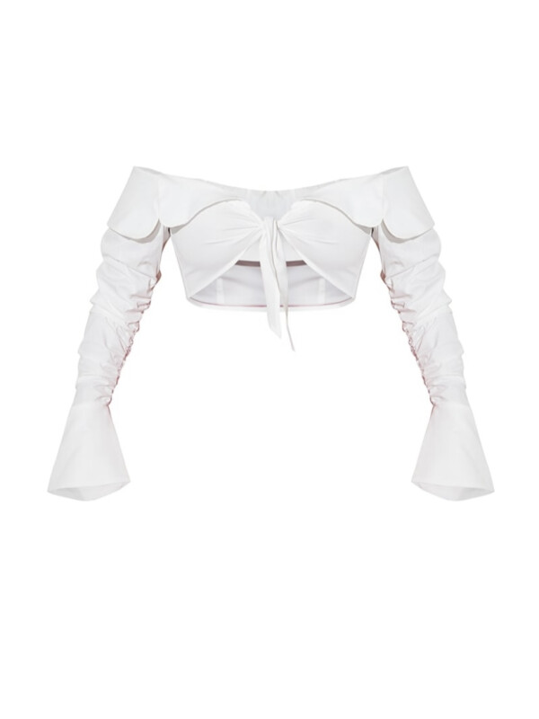 CĂMAȘĂ CU MANECI EVAZATE 