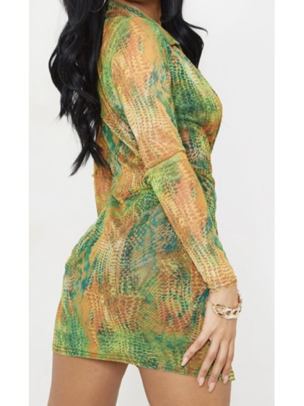 ROCHIE CAMASĂ MULTI ȘARPE 