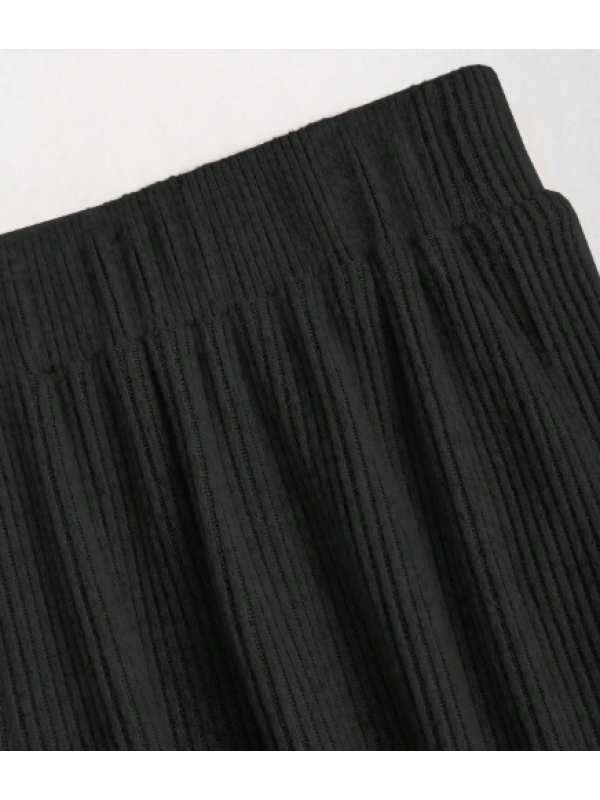  Set bluză și pantaloni casual din material texturat