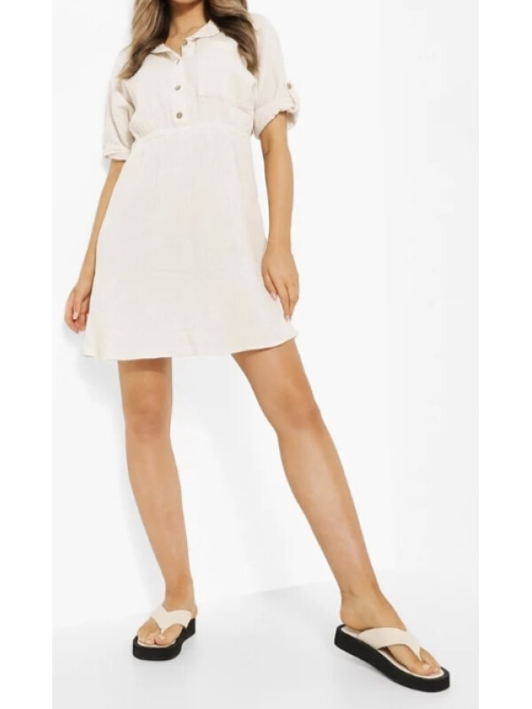 ROCHIE CRINKLE CU MÂNECĂ SCURTA