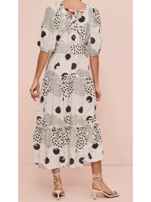 ROCHIE MIDI CU DECOLTEU PĂTRAT 