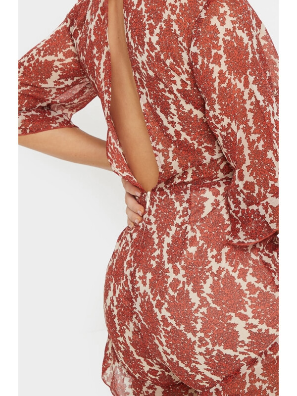 SALOPETA CU IMPRIMEU FLORAL 