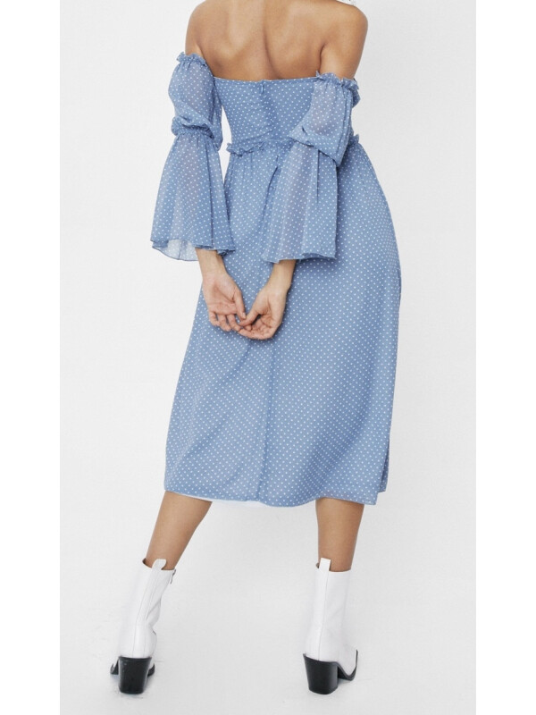 Rochie lejera cu buline 