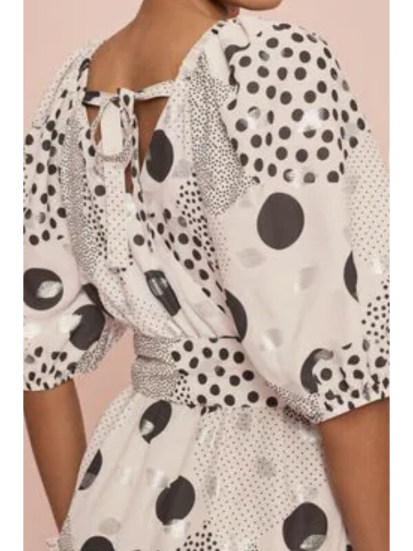 ROCHIE MIDI CU DECOLTEU PĂTRAT 