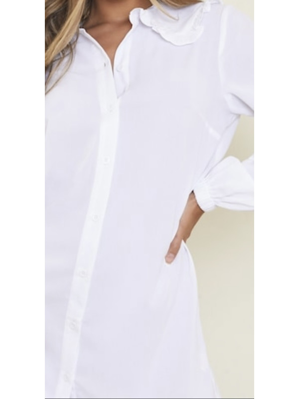 ROCHIE TIP CAMAȘĂ ALBĂ 