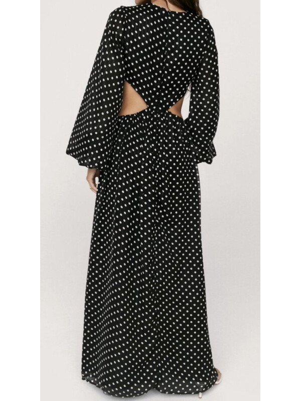 ROCHIE LUNGA CU DECUPAJE  JUMBO