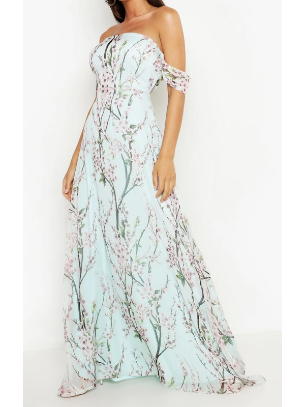 ROCHIE LUNGA CU FLORI 