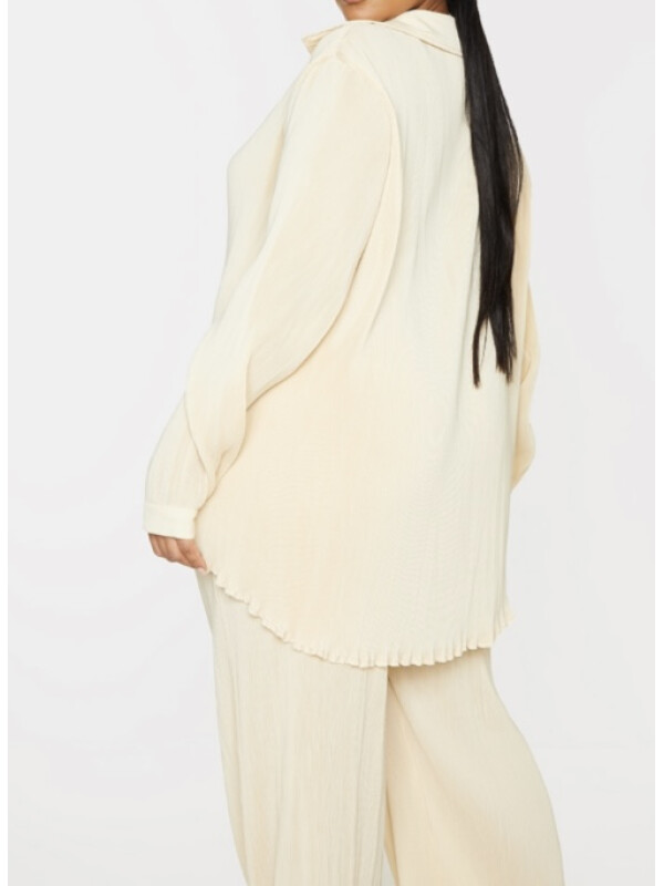 CAMĂȘĂ OVERSIZED CU PLISSE 