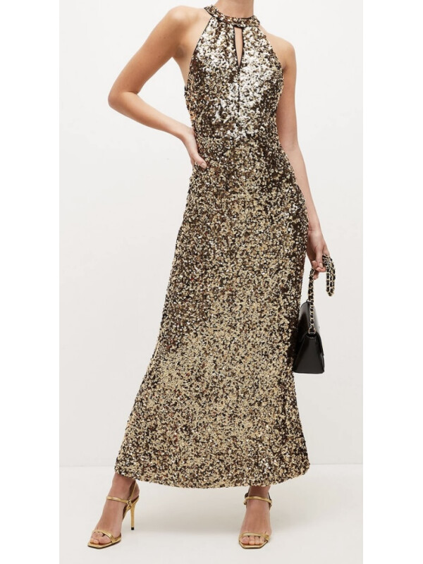 ROCHIE  LUNGA CU PAIETE