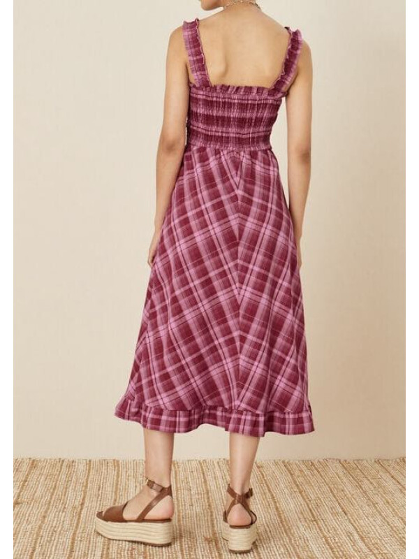 Rochie in carouri Clement