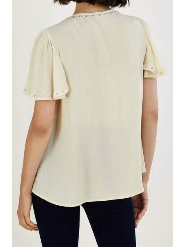 Top Toby brodat-Crem-XL