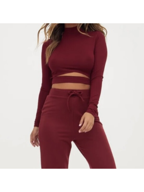 BLUZA BURGUNDY