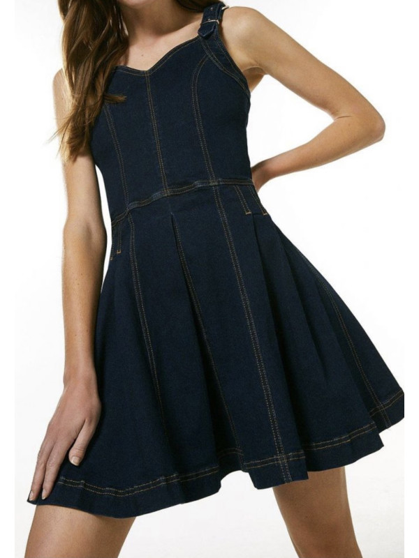 Rochie denim Karen Millen 