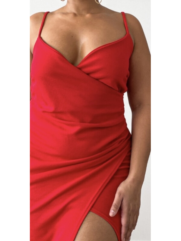 PLUS ROCHIE MIDI LAURIELL RED 