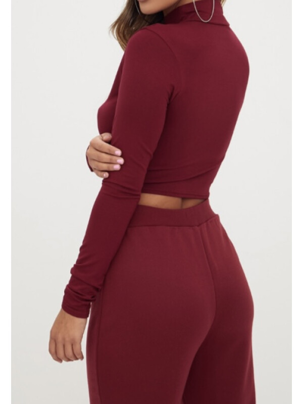 BLUZA BURGUNDY