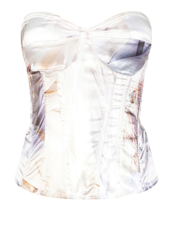 CORSET DIN SATIN 