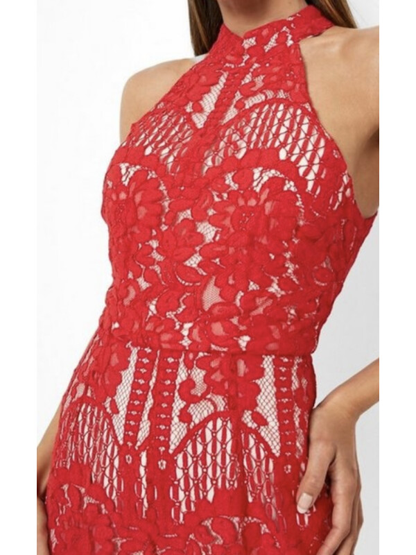 SALOPETA FĂRĂ MANECI DIN DANTELA 