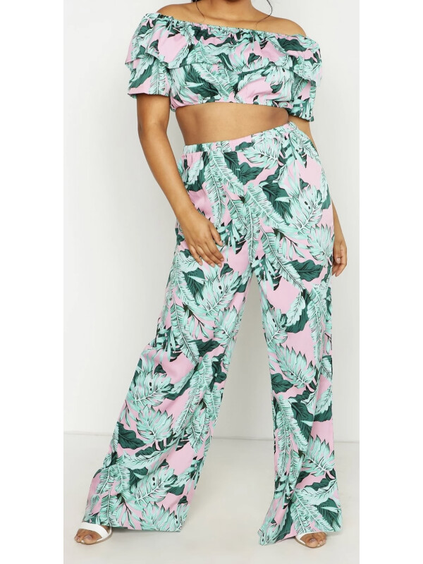 PANTALONI PLUS PRINT 