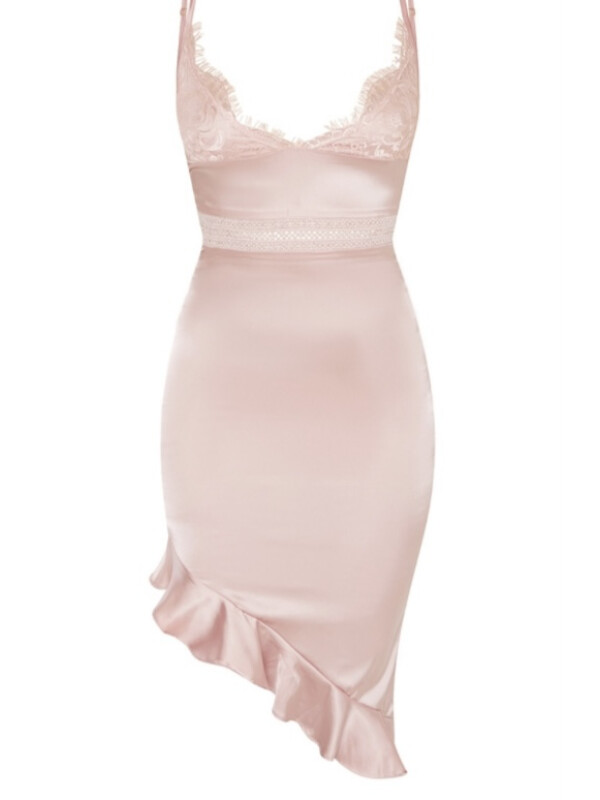 ROCHIE ROZ PRAFUITA CU TIV ASIMETRICA 