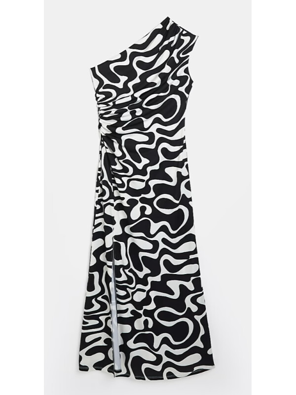 ROCHIE PRINT ALB&NEGRU