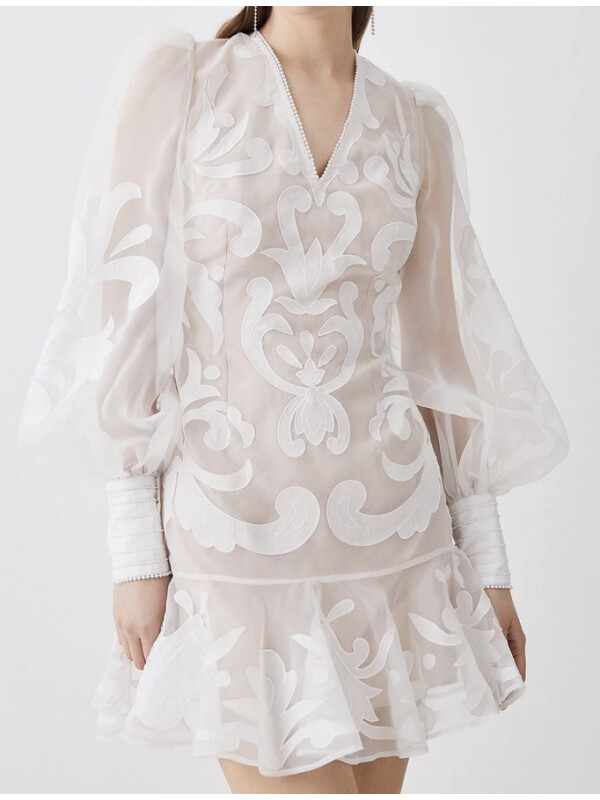 ROCHIE MINI CU PERLE